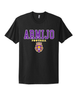 Armijo HS Football Block - Mens Select Cotton T-Shirt