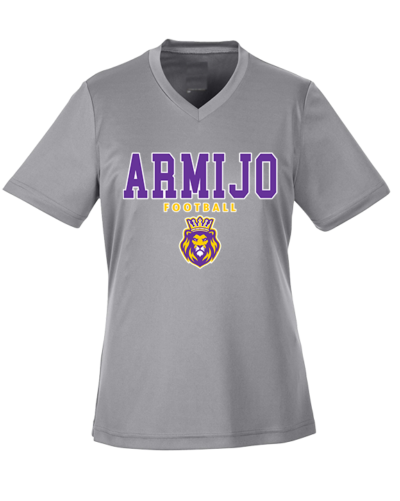 Armijo HS Football Block - Womens Performance Shirt