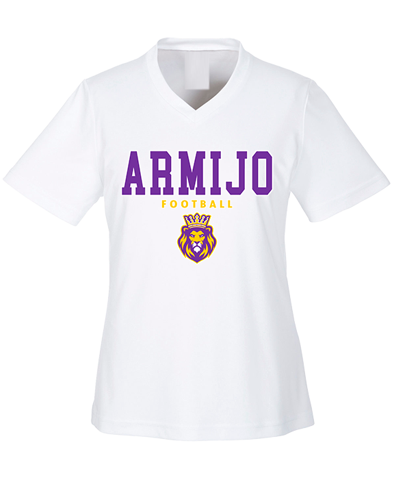 Armijo HS Football Block - Womens Performance Shirt