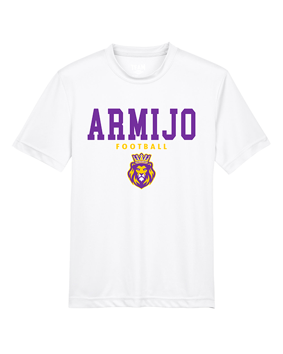 Armijo HS Football Block - Youth Performance Shirt