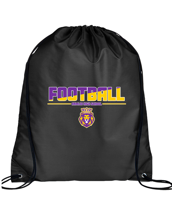 Armijo HS Football Cut - Drawstring Bag