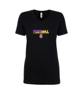 Armijo HS Football Cut - Womens Vneck
