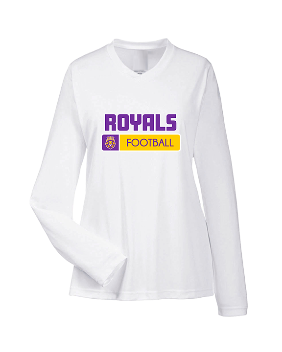 Armijo HS Football Pennant - Womens Performance Longsleeve