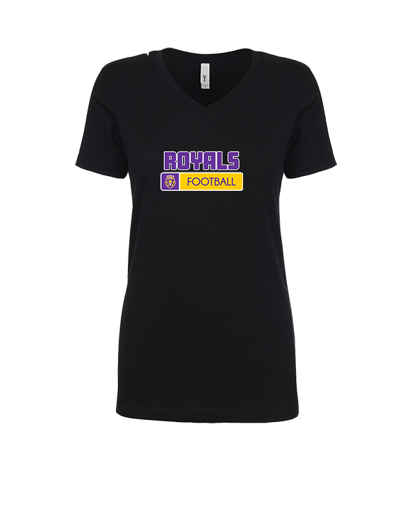 Armijo HS Football Pennant - Womens Vneck