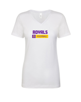 Armijo HS Football Pennant - Womens Vneck