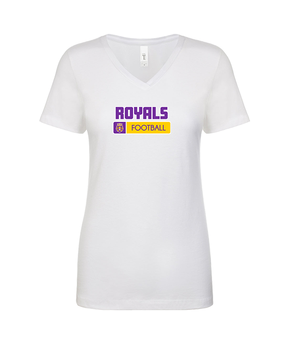 Armijo HS Football Pennant - Womens Vneck