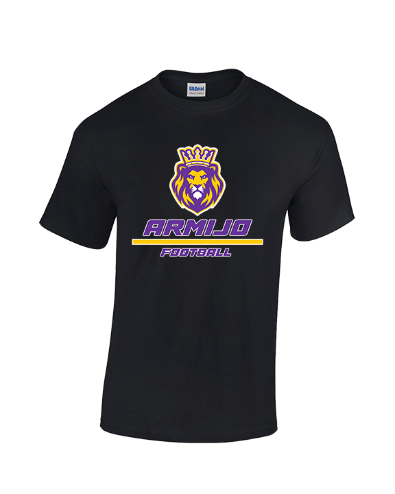 Armijo HS Football Split - Cotton T-Shirt