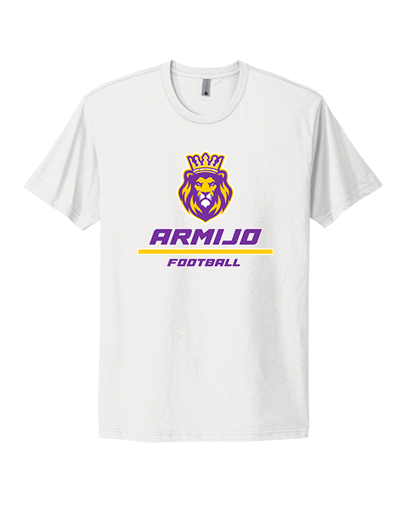 Armijo HS Football Split - Mens Select Cotton T-Shirt