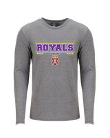 Armijo HS Football Stacked - Tri-Blend Long Sleeve