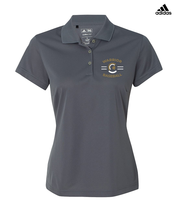 Army & Navy Academy Baseball Curve - Adidas Womens Polo