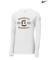 Army & Navy Academy Baseball Curve - Mens Nike Longsleeve