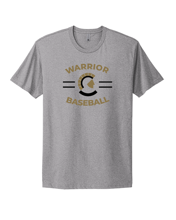 Army & Navy Academy Baseball Curve - Mens Select Cotton T-Shirt