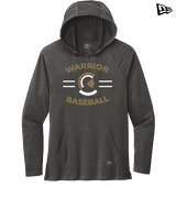 Army & Navy Academy Baseball Curve - New Era Tri-Blend Hoodie