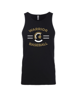 Army & Navy Academy Baseball Curve - Tank Top