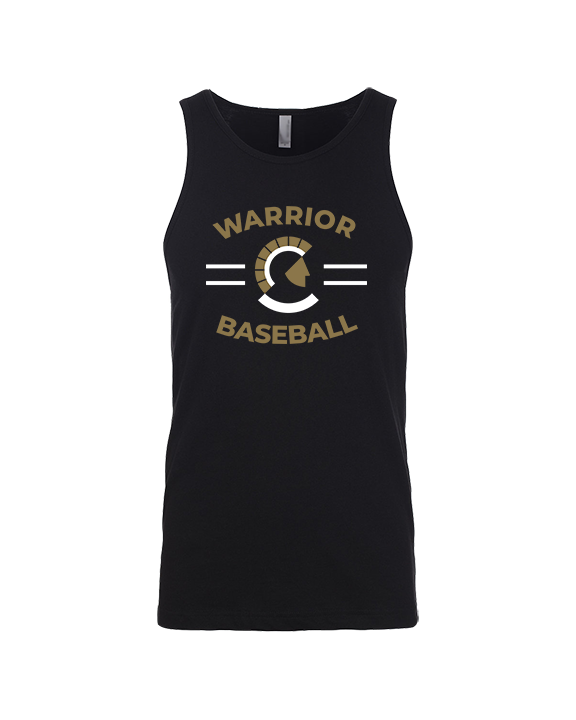 Army & Navy Academy Baseball Curve - Tank Top