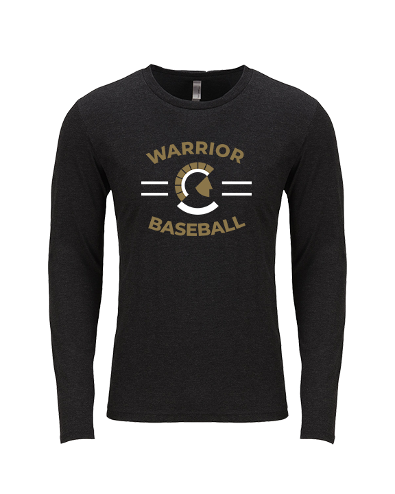 Army & Navy Academy Baseball Curve - Tri-Blend Long Sleeve