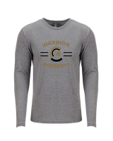 Army & Navy Academy Baseball Curve - Tri-Blend Long Sleeve
