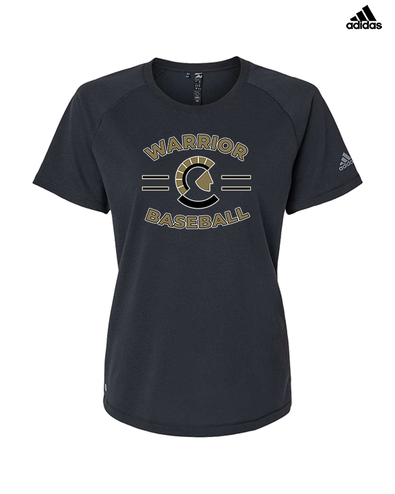 Army & Navy Academy Baseball Curve - Womens Adidas Performance Shirt