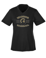Army & Navy Academy Baseball Curve - Womens Performance Shirt