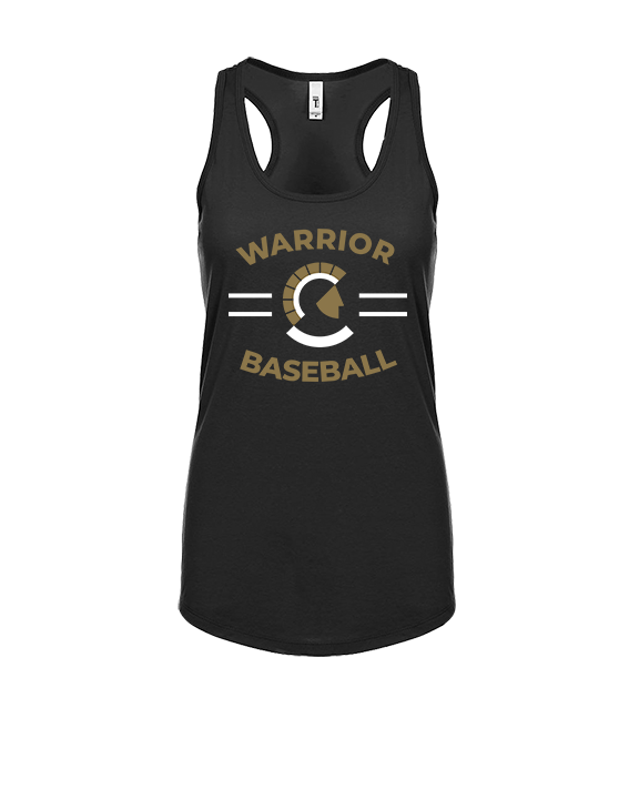 Army & Navy Academy Baseball Curve - Womens Tank Top