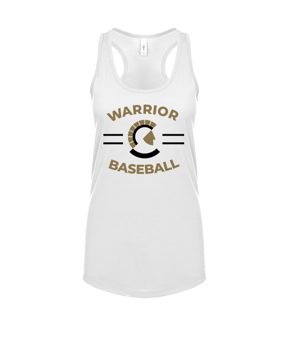 Army & Navy Academy Baseball Curve - Womens Tank Top