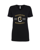 Army & Navy Academy Baseball Curve - Womens V-Neck