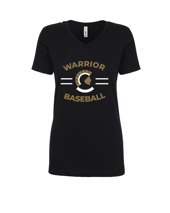 Army & Navy Academy Baseball Curve - Womens V-Neck