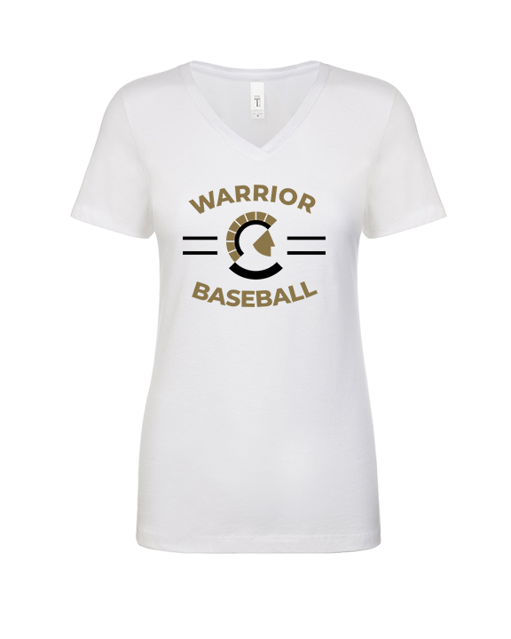 Army & Navy Academy Baseball Curve - Womens V-Neck
