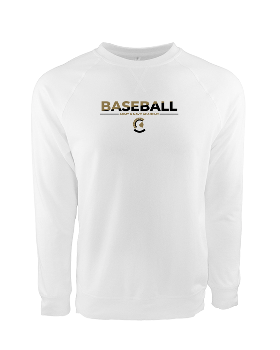 Army & Navy Academy Baseball Cut - Crewneck Sweatshirt