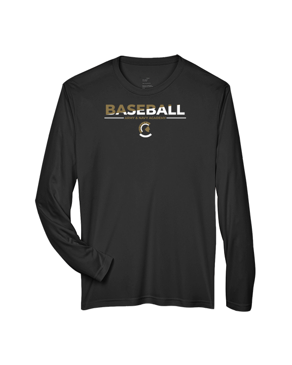 Army & Navy Academy Baseball Cut - Performance Longsleeve