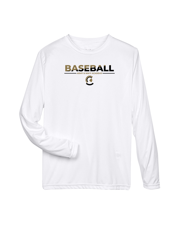 Army & Navy Academy Baseball Cut - Performance Longsleeve