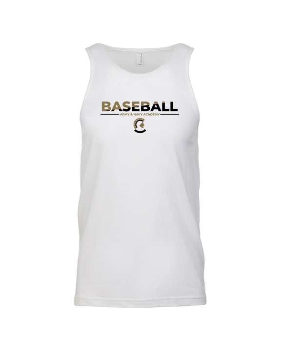 Army & Navy Academy Baseball Cut - Tank Top