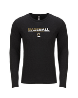 Army & Navy Academy Baseball Cut - Tri-Blend Long Sleeve