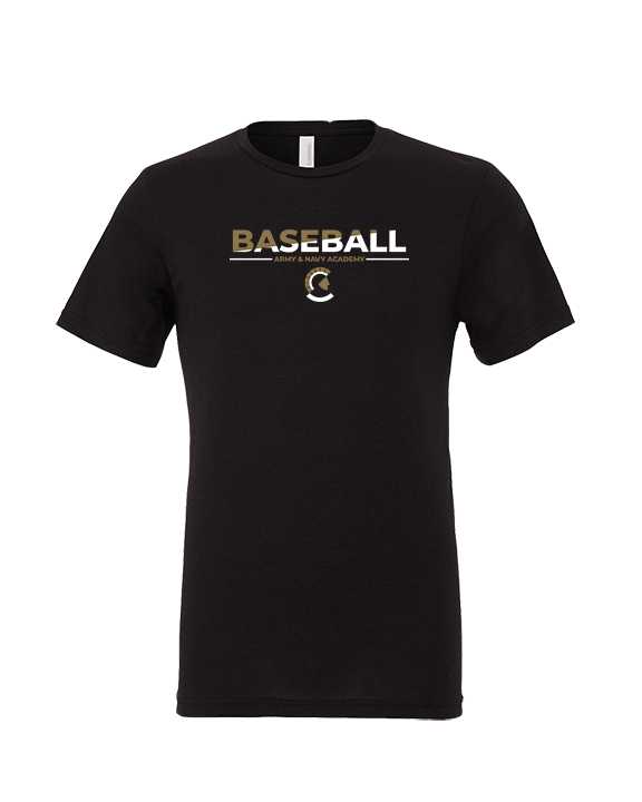 Army & Navy Academy Baseball Cut - Tri-Blend Shirt