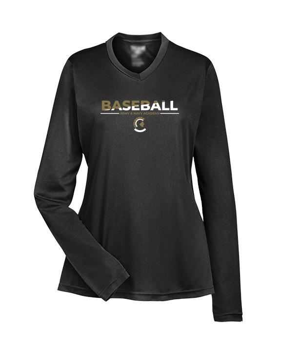 Army & Navy Academy Baseball Cut - Womens Performance Longsleeve