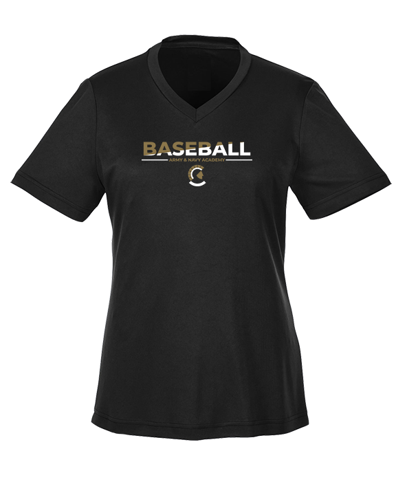 Army & Navy Academy Baseball Cut - Womens Performance Shirt