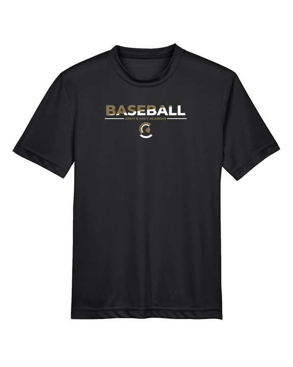 Army & Navy Academy Baseball Cut - Youth Performance Shirt
