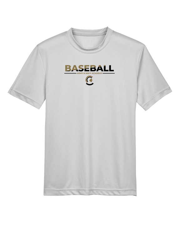 Army & Navy Academy Baseball Cut - Youth Performance Shirt