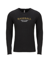 Army & Navy Academy Baseball Short - Tri-Blend Long Sleeve