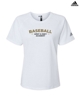 Army & Navy Academy Baseball Short - Womens Adidas Performance Shirt