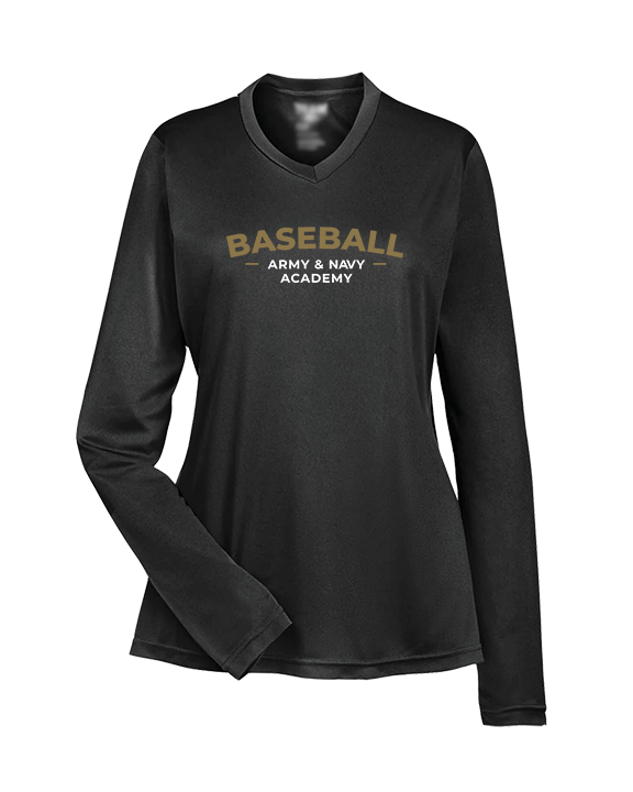 Army & Navy Academy Baseball Short - Womens Performance Longsleeve