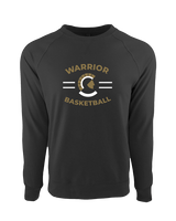 Army & Navy Academy Basketball Curve - Crewneck Sweatshirt