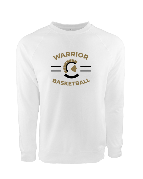 Army & Navy Academy Basketball Curve - Crewneck Sweatshirt