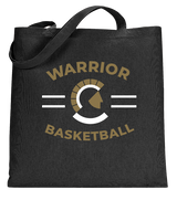 Army & Navy Academy Basketball Curve - Tote