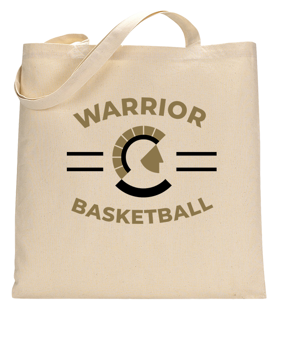 Army & Navy Academy Basketball Curve - Tote