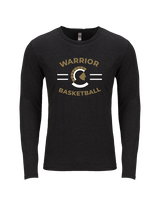 Army & Navy Academy Basketball Curve - Tri-Blend Long Sleeve