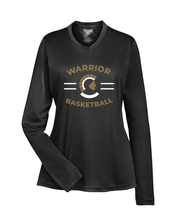Army & Navy Academy Basketball Curve - Womens Performance Longsleeve