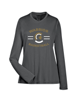 Army & Navy Academy Basketball Curve - Womens Performance Longsleeve