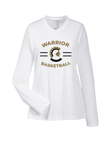 Army & Navy Academy Basketball Curve - Womens Performance Longsleeve