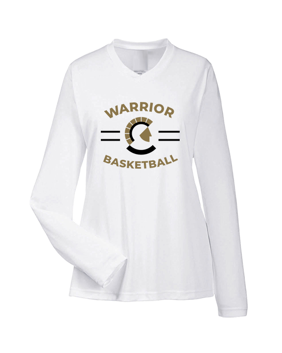 Army & Navy Academy Basketball Curve - Womens Performance Longsleeve
